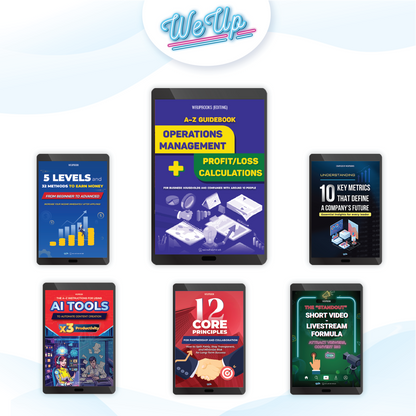 Combo 6 Ebooks: Business Operations & Growth Bundle