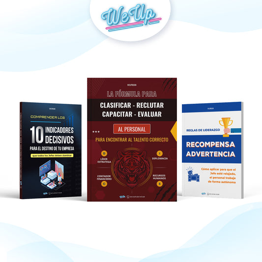 Paquete 4: La fórmula para encontrar el talento adecuado + Principios de liderazgo + Comprensión de los 10 indicadores clave para la toma de decisiones empresariales + Gestión de operaciones de la A a la Z