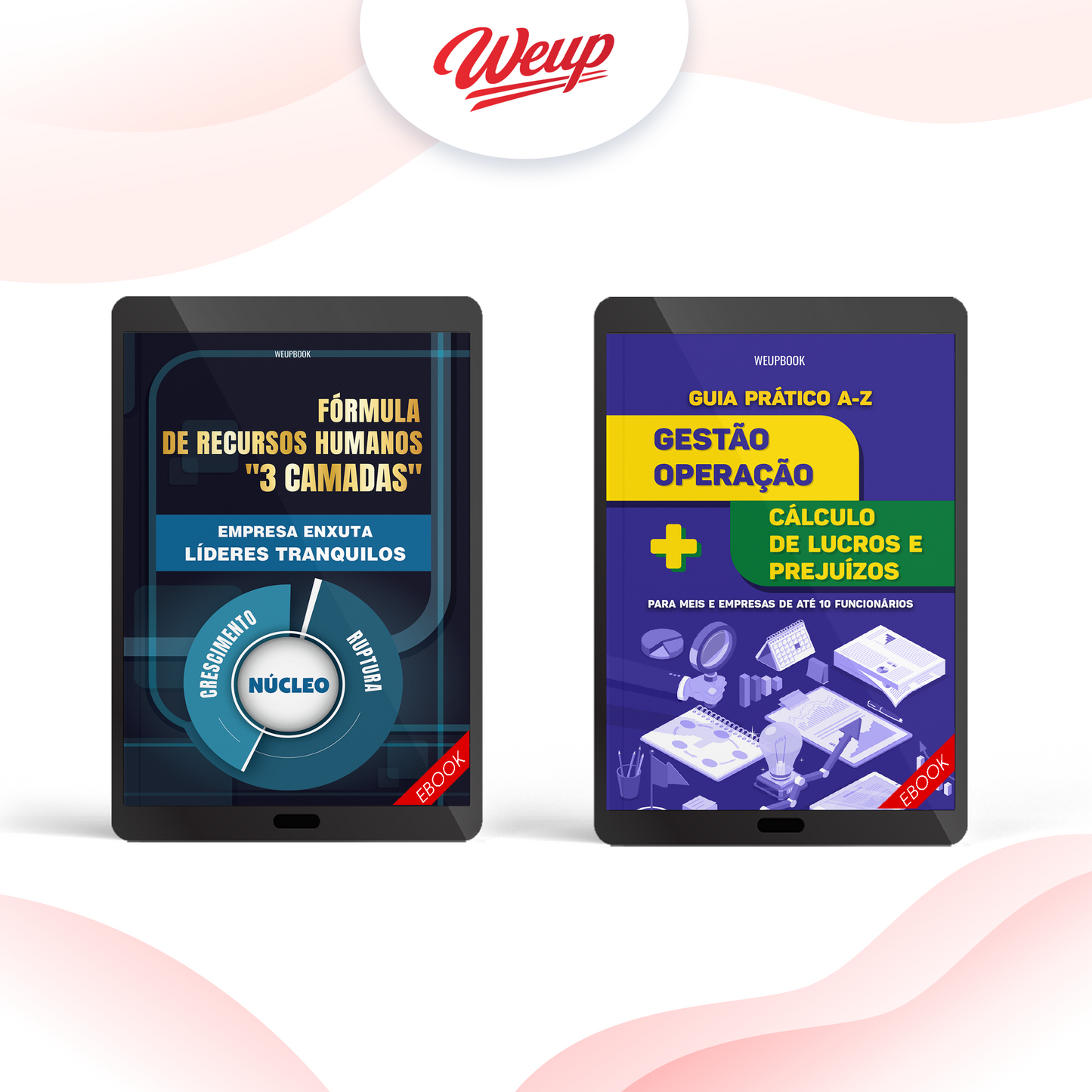 Combo 4 – Fórmula de RH de “3 camadas”: empresa enxuta, líderes tranquilos+ Regras de Liderança + Entenda os 10 Indicadores que Determinam o Sucesso do Negócio + Gestão Operacional do A ao Z